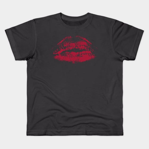 Sexy Lip Kids T-Shirt by Gtrx20